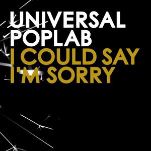 I Could Say I'm Sorry