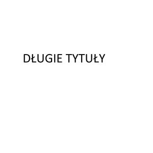 Z Dedykacją Dla Tej Pani, Ale Także Dla Wszystkich W Ten Dzień
