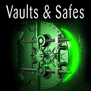 Metal Wall Safe: Open and Close Door Latch