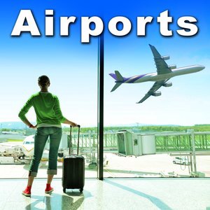 Large Crowd in Airport Terminal